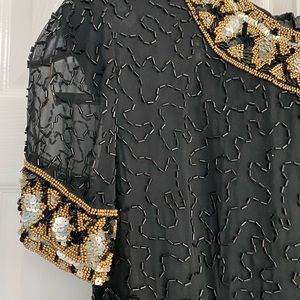 Vintage AJ Bari Sequin Dress